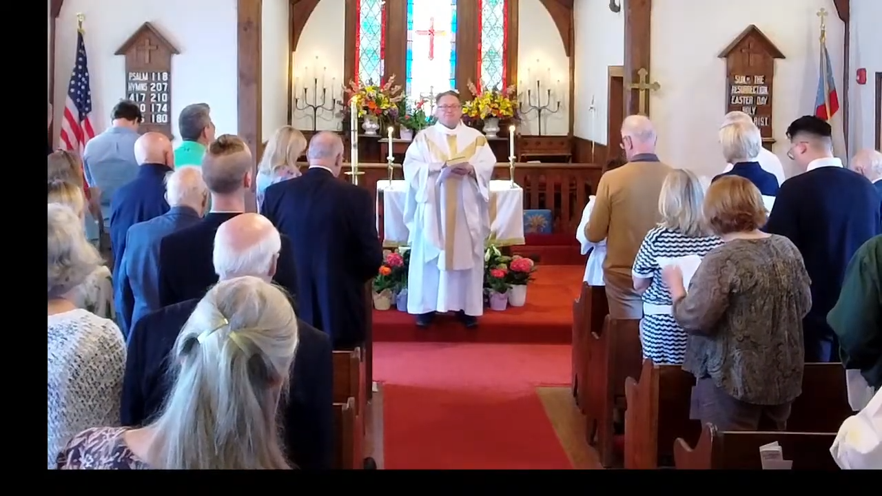 easter blessing in historic church 2026